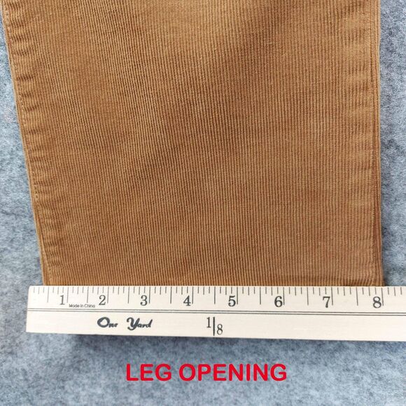 Madewell Pants Womens Sz 28 Brown Corduroy Cali Demi-Boot Bootcut Stretch - Picture 6 of 11